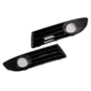 2PCS Fog Light Cover Grille Grill Fit VW Polo 9N3 GTI 2005-2009