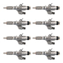 8PCS Fuel Injectors 0445120008 Fit Duramax Fit Chevy Silverado 2001-2004.5