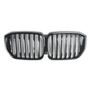 BMW G05 LCI X5 2024+ Single Line Gloss Black Front Bumper Grille Grill