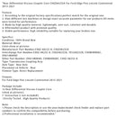 Rear Differential Viscous Coupler Core CV6Z4A232A For Ford Edge Flex Lincoln