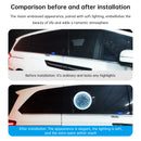 Car Rear Window Lamp Side Lamp Embossed Moon Decorative Lamp
