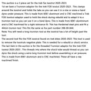 Tool kit- clone of Fox Trek Isostrut