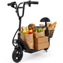 3-Speed Adjustable Up to 11 MPH Neon Lights 12.43-Mile Range Electric Scooter for Kids Ages 4-10 Electric Scooter with Seat for Kids