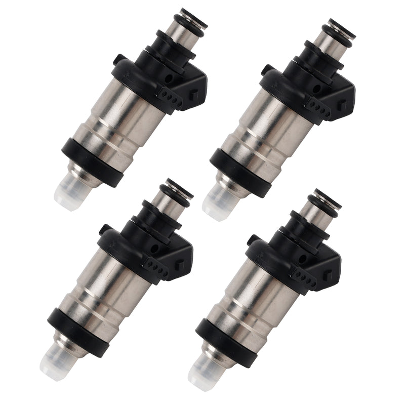 4PCS Fuel Injector 06164-P0A-000 Fit Honda Accord Prelude Civic 1990-1997
