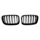 BMW X6 E71 2007-2014 Front Bumper Kidney Grille Grill Gloss Black