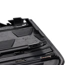 2PCS Front Bumper Fog Light Grille Trim Fit Audi A6L C8PA 2023+ Black Chrome