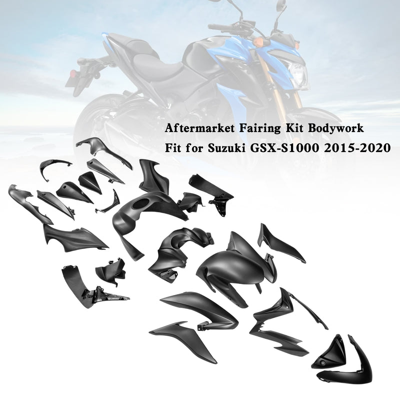 Amotopart Suzuki GSX-S 1000 2015-2020 Plastic Bodywork Fairing Kit