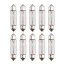 10PCS Car Light Tubular Lamp bulb C5W SV8.5 43MM 6413 12V 5W For OSRAM