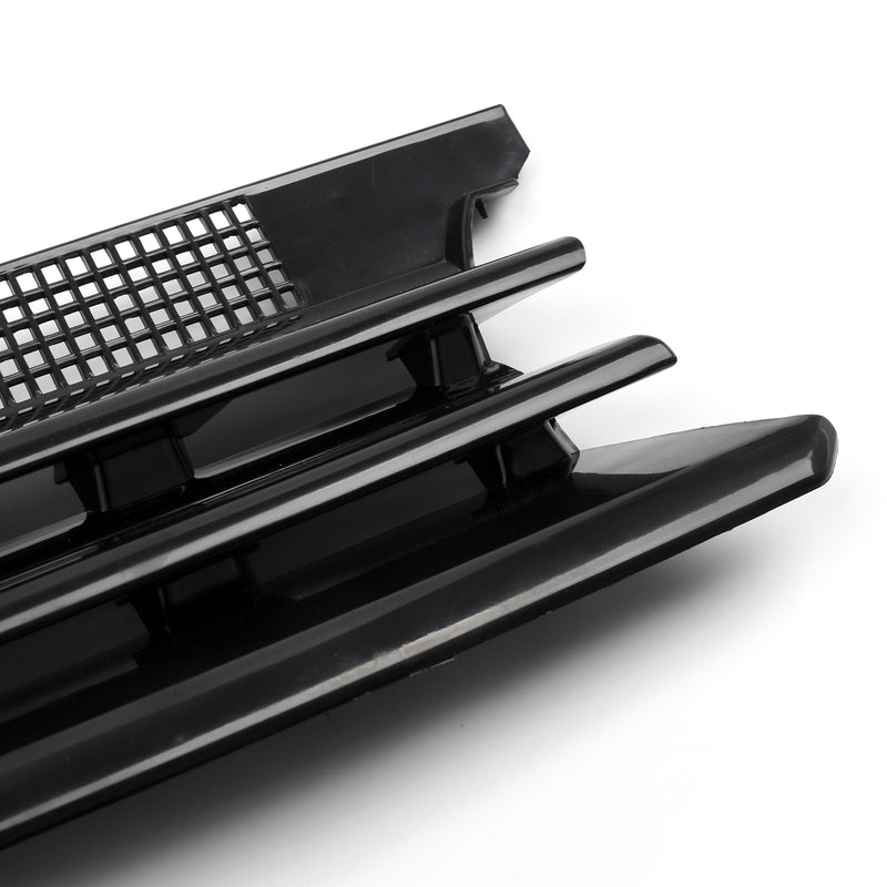 Front Bumper Sport Mesh Badgeless Hood Grill For  VW Golf MK4 99-06 Black