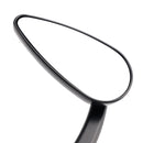 Aluminum Black Custom LED Turn Signal Mirrors For Touring Softail Dyna Rocker