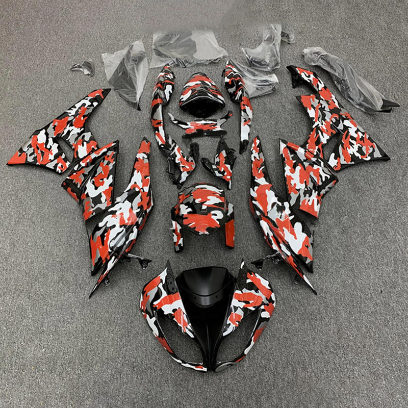 Amotopart Kawasaki ZX6R 636 2009-2012 Fairing Kit Bodywork Plastic ABS