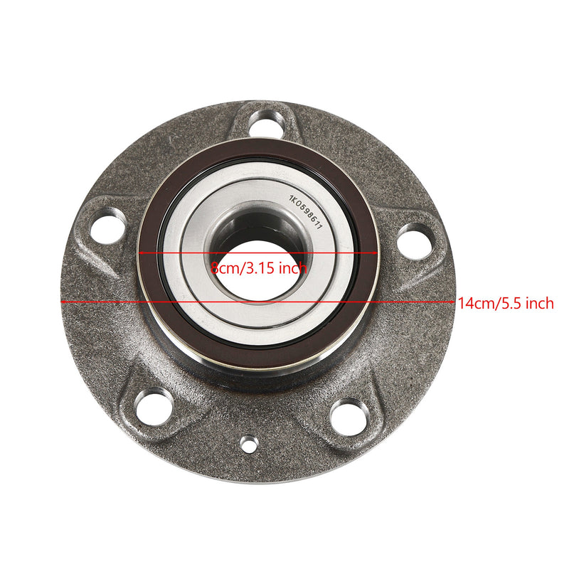 Rear Wheel Bearing Hub 1K0598611 For VW GOLF 2003+