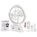 12V/24V Auto-Sensing Low-Power Draw Fan For Boats and RV White