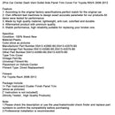 2006-2012 Toyota RAV4 2Pcs Car Center Dash Vent Outlet Side Panel Trim Cover 55412-42060-B0