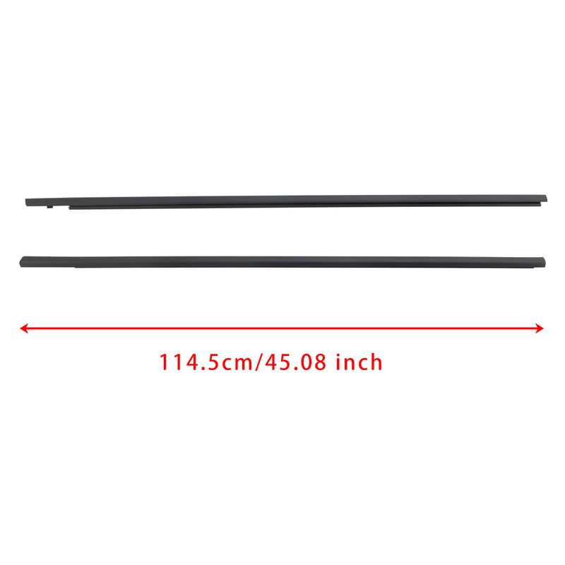 2PCS Belt Molding 72410-TBG-A01 72450-TBG-A01 For Honda Civic 2016-2020