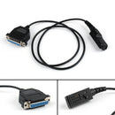 1Pcs Com Port Programming Cable For Saber MX1000 MX2000 MX3000 Radio