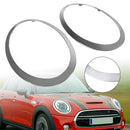 MINI JCW F55 F56 F57 2014-2021 L+R Headlight Tailight Cover Trim Chrome