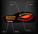 L&R Smoked LED Tail Lights Rear Lamp Assembly For BMW 4 M4 GTS F32 F33 F82