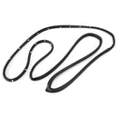 2Pcs Left+Right Front Door Weatherstrip For Toyota Land Cruiser 70 Series 67861-60020