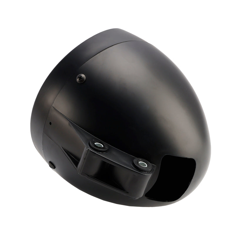 5.75" Headlight Lamp Spotlight Universal 9-Bulbs Fits For Motorcycle Chrome