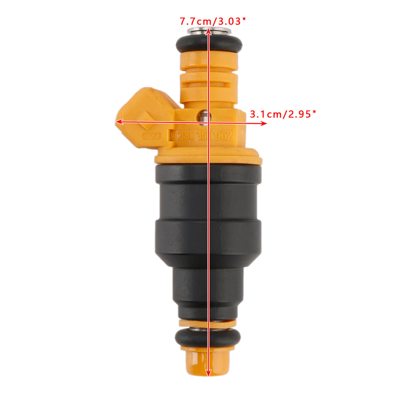 4PCS Fuel Injector 0280150962 Fit Opel Senator B 3.0L 1988-1993 93208787