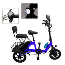 Three Wheel Electric Tricycle for Adults 3 Wheel Motorized Folding E-Bike