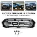 Ford Ranger 2019-2023 Black Raptor Style Front Bumper Grill Grille