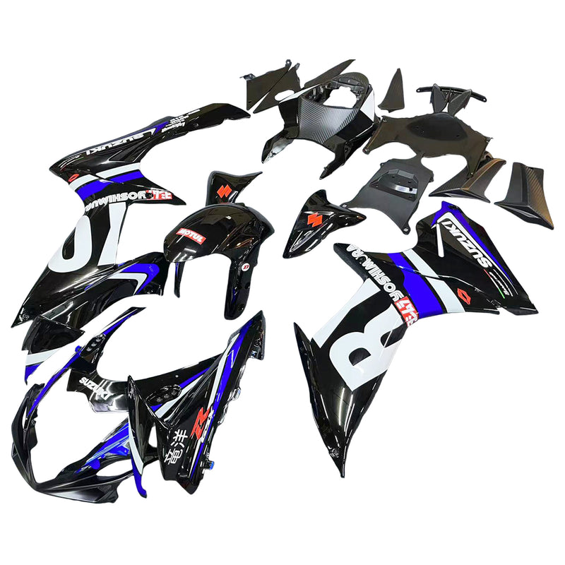 Amotopart  Suzuki GSXR 600/750 2011-2024 K11 Fairing Kit Bodywork Plastic ABS