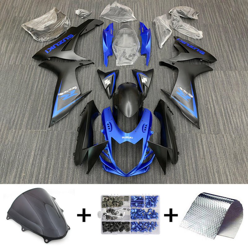 Amotopart  Suzuki GSXR 600/750 2011-2024 K11 Fairing Kit Bodywork Plastic ABS