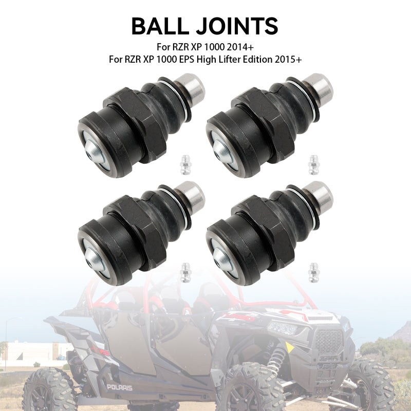2015+ RZR XP 1000 EPS High Lifter Edition Polaris 4PCS Death Grip Ball Joints Package