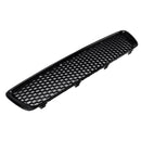 Gloss Black Front Bumper Honeycomb Grille Grill Fit Volvo S40 V50 2004-2007