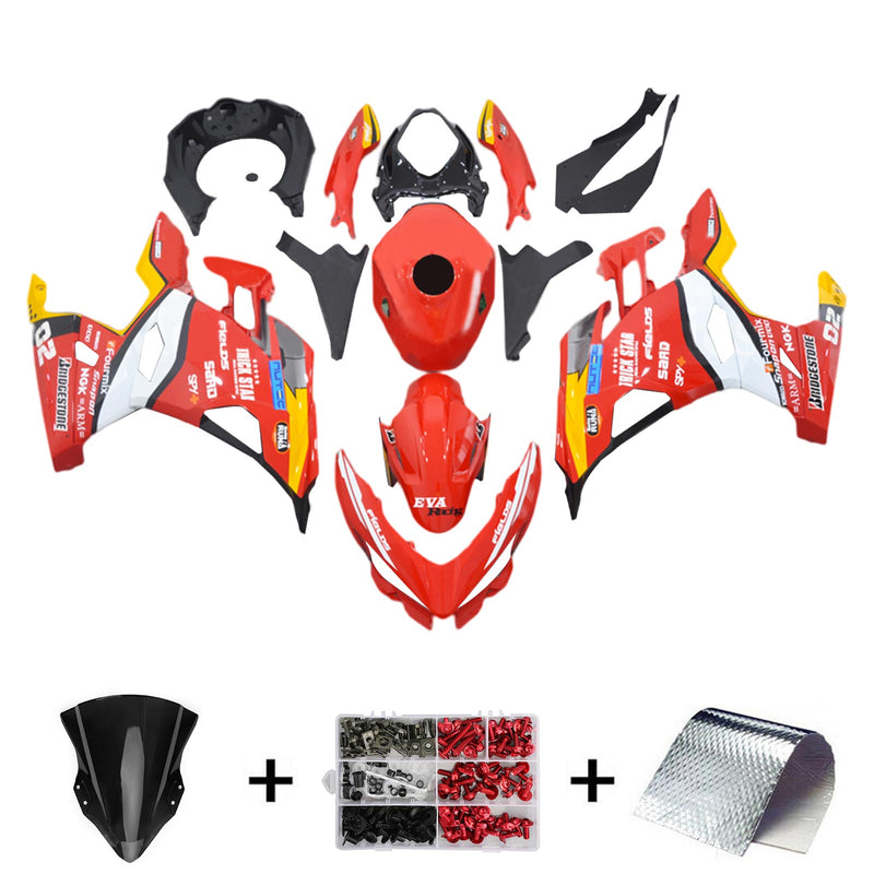 Amotopart Kawasaki EX400 Ninja400 2018-2023 Fairing Kit Bodywork Plastic ABS