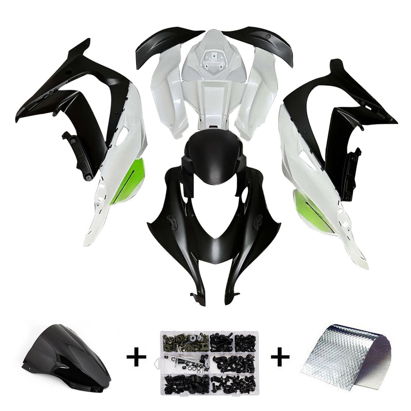 Injection Fairing Kit Bodywork Plastic ABS fit For Kawasaki ZX10R 2016-2020