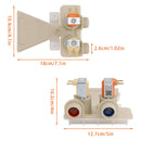 WH13X26535 For GE Washing Machine Water Inlet Solenoid Valve