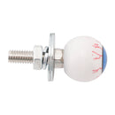 M6 Plastic Custom Head Eyeball License Plate Frame Screws Bolts Hardware X4