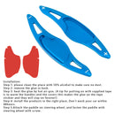 Steering Wheel Paddle Shifter Extension For Honda FIT VEZEL HRV Aluminium