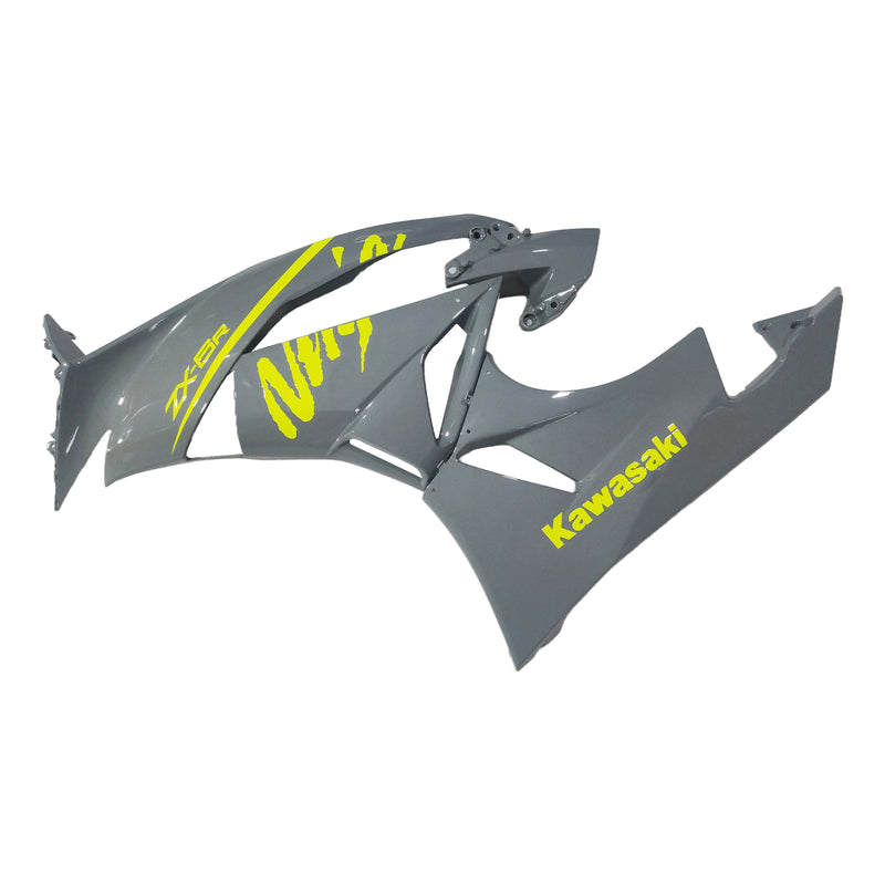 Amotopart Kawasaki ZX6R 636 2009-2012 Fairing Kit Bodywork Plastic ABS