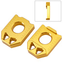 CNC Rear Chain Adjuster Axle Block For SUZUKI DRZ400SM 400S 400E 2005-2024