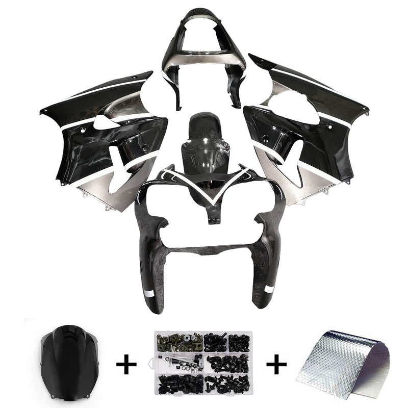 Injection Fairing Kit Bodywork For Kawasaki ZX6R 636 2000-2002 ZZR600 2005-2008