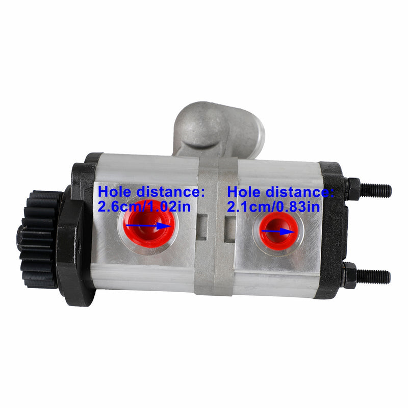 Replacement Hydraulic Pump RE223233 for John Deere Tractors: 5200, 5203, 5203S, 5400, 5500