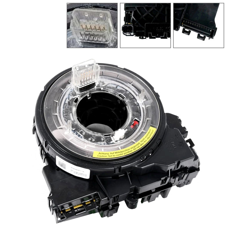 4H0953568K Spiral Cable Angle Sensor Assembly 8 PINS For Audi A6 4G 2012-2018