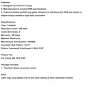 1970-1990 Chevy 454 White Zinc External 168-Teeth Steel Flexplate 1845400