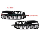 Front Lower Fog Light Cover Grille Grill Fit AUDI A3 S3 S-Line 2013-2016