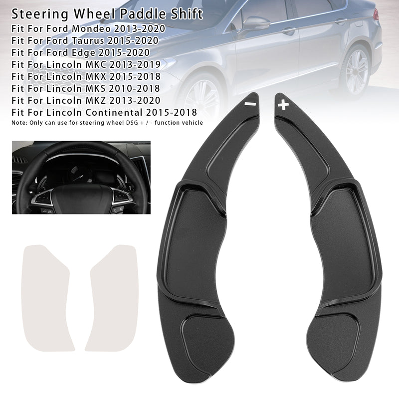 Steering Wheel Paddle Shifter For Ford Mondeo Edge Taurus 13-20 Aluminium