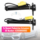 2x Bonnet Pedestrian Actuators A2059060002 For Mercedes C Class W205 2014-2019