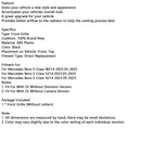 Front Bumper Grill Grille Fit Mercedes-Benz E-Class W214 S214 X214 2024+