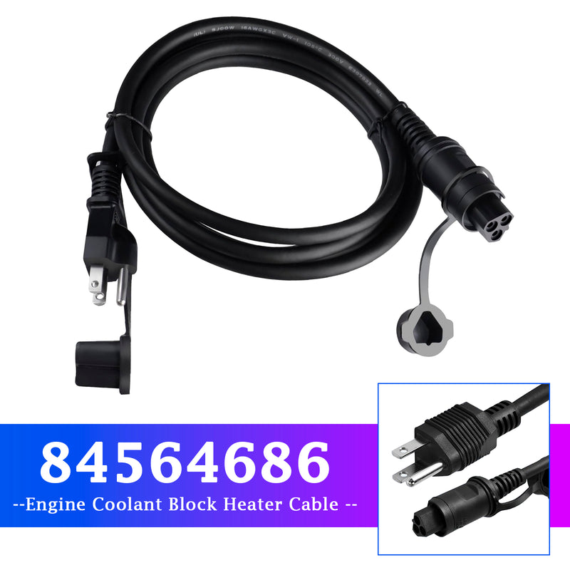 84564686 Engine Coolant Block Heater Cable for Chevrolet Silverado 1500 19-23