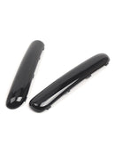 2001-2004 Mini One Cooper R50/R52/R53 Pair Front Bumper Trim Set Glossy Black