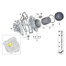Engine Oil Cooler Oil Filter Assembly 11428637812 For BMW 328i 335i 528i X3 Z4