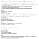 Rear Drive Shaft Assembly TVB500370 For Land Rover Range Rover Sport 2006-2013